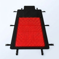 2026 Upgraded All-In-One Red Light Therapy Mat Full Body, FSA&HSA Eligible,75” X 35” Medical-Grade TPU Red Light Blanket with 2600 Dual-Wavelength Leds (660Nm Red & 850Nm NIR) for Pain Relief — Studio Shot