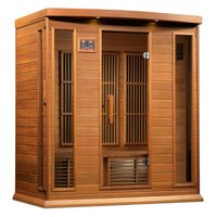 Infrared Sauna Built for Deeper Recovery, 4-Person Cedar Cabinet, Near Zero EMF Technology, Bluetooth Compatible